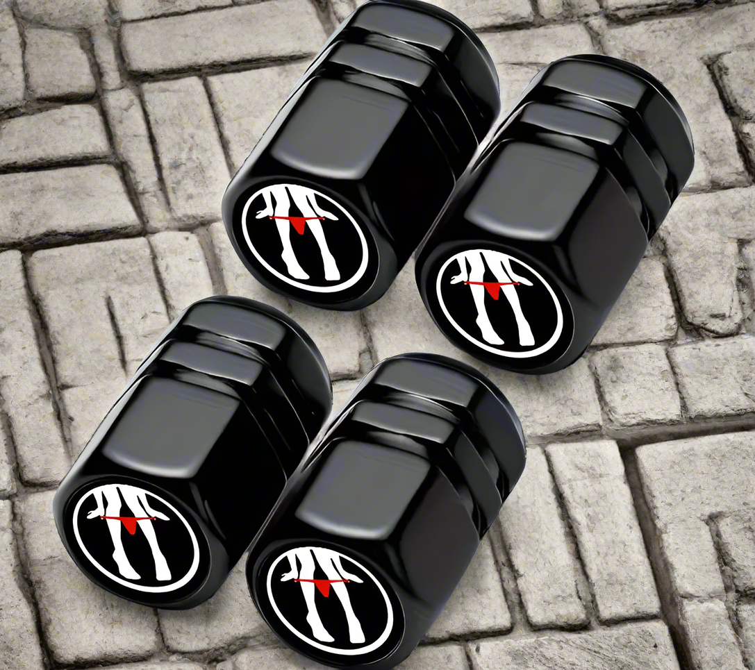 4pcs Panty Dropper Tire Valve Caps