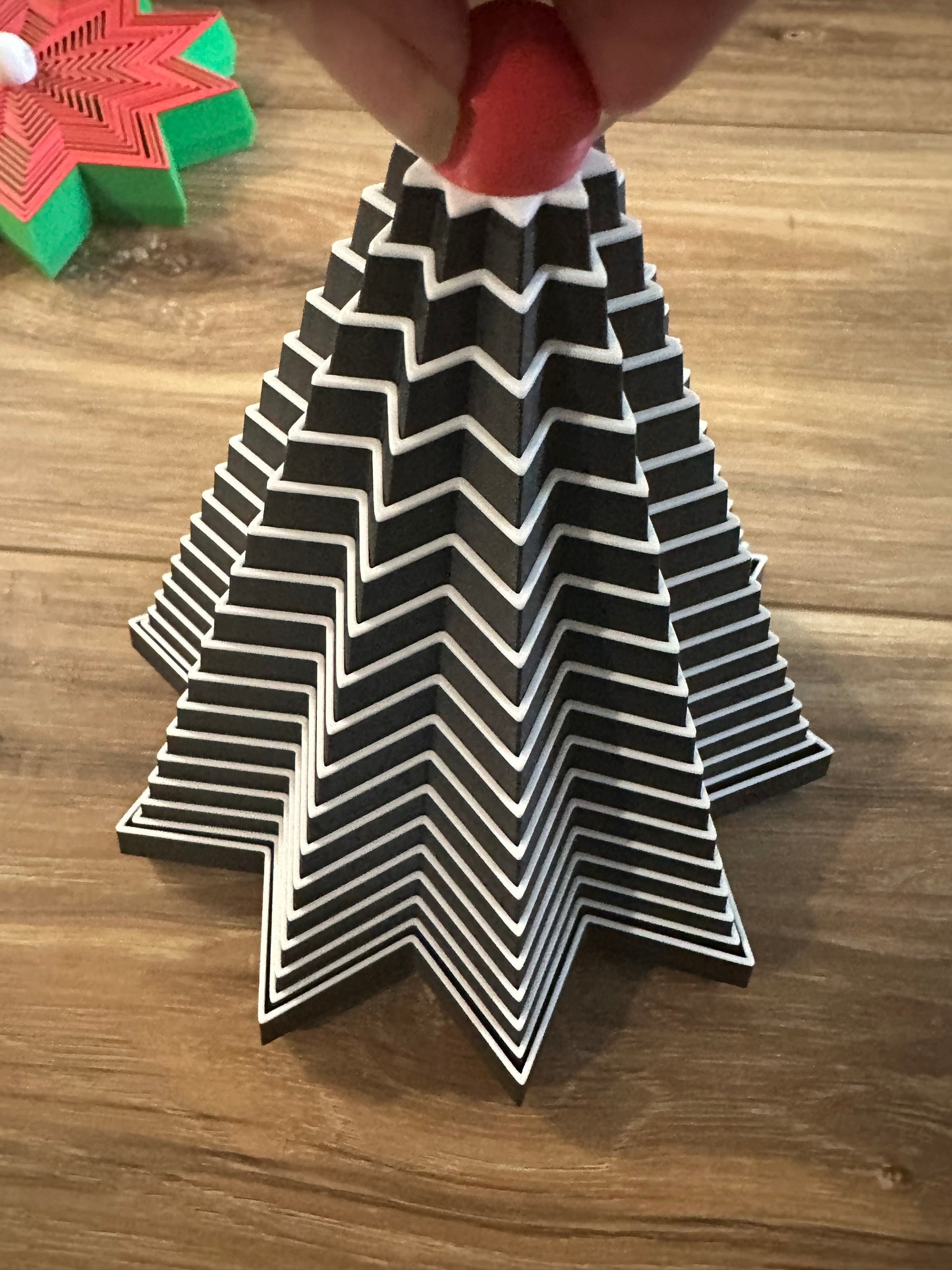 3D Printed Fidgeting Christmas Tree