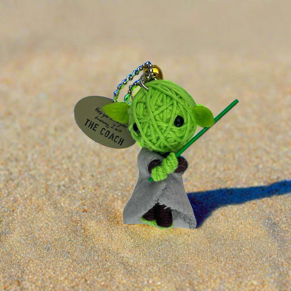 The Coach (Yoda)- Watchover Voodoo Dolls - Keychain