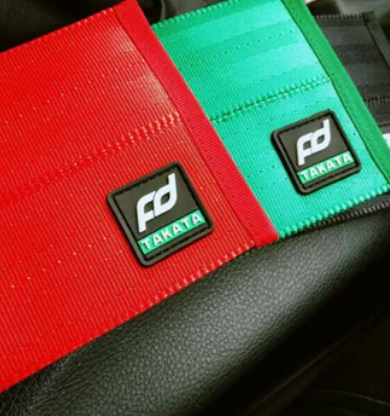 TAKATA FD WALLET (JDM DRIFT HARNESS WITH HARVEYS LOGO INSIDE)