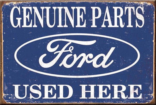 Magnet: Ford Parts Used Here