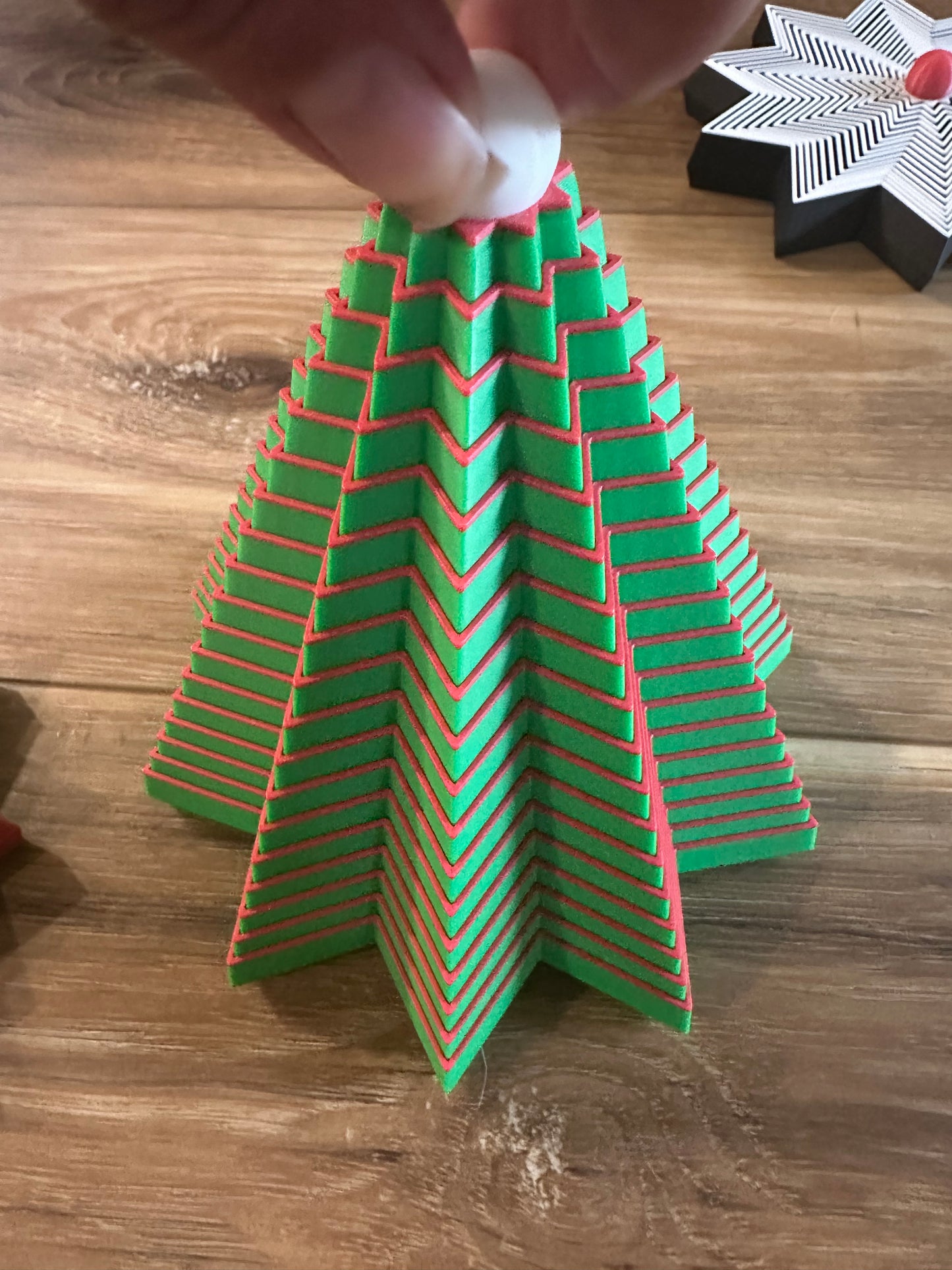 3D Printed Fidgeting Christmas Tree