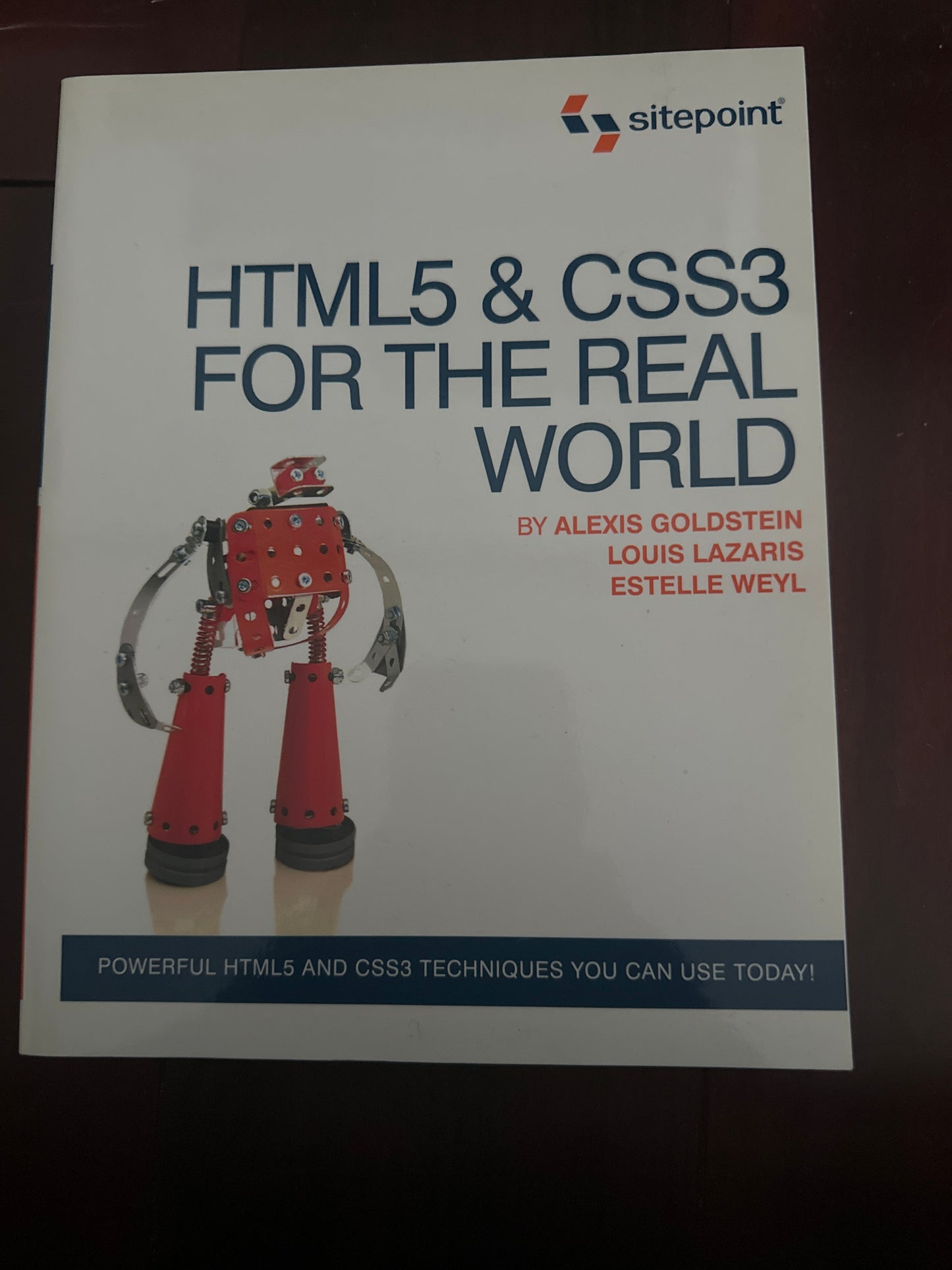 HTML5 & CSS3 For The Real World 1st Edition by Estelle Weyl, Louis Lazaris, Alexis Goldstein