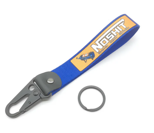 NOS INSPIRED JDM KEYCHAIN - DURABLE NYLON STRAP WITH METAL BUCKLE - NOSHIT