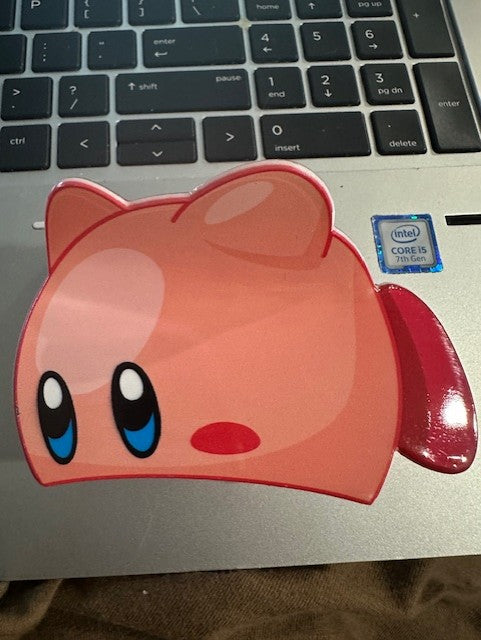 Kirby - Hair Claw Clip