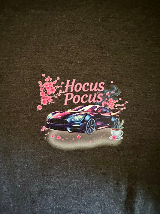 Hocus Pocus - Cars & Coffee Make Me Focus Long Sleeve T-shirt