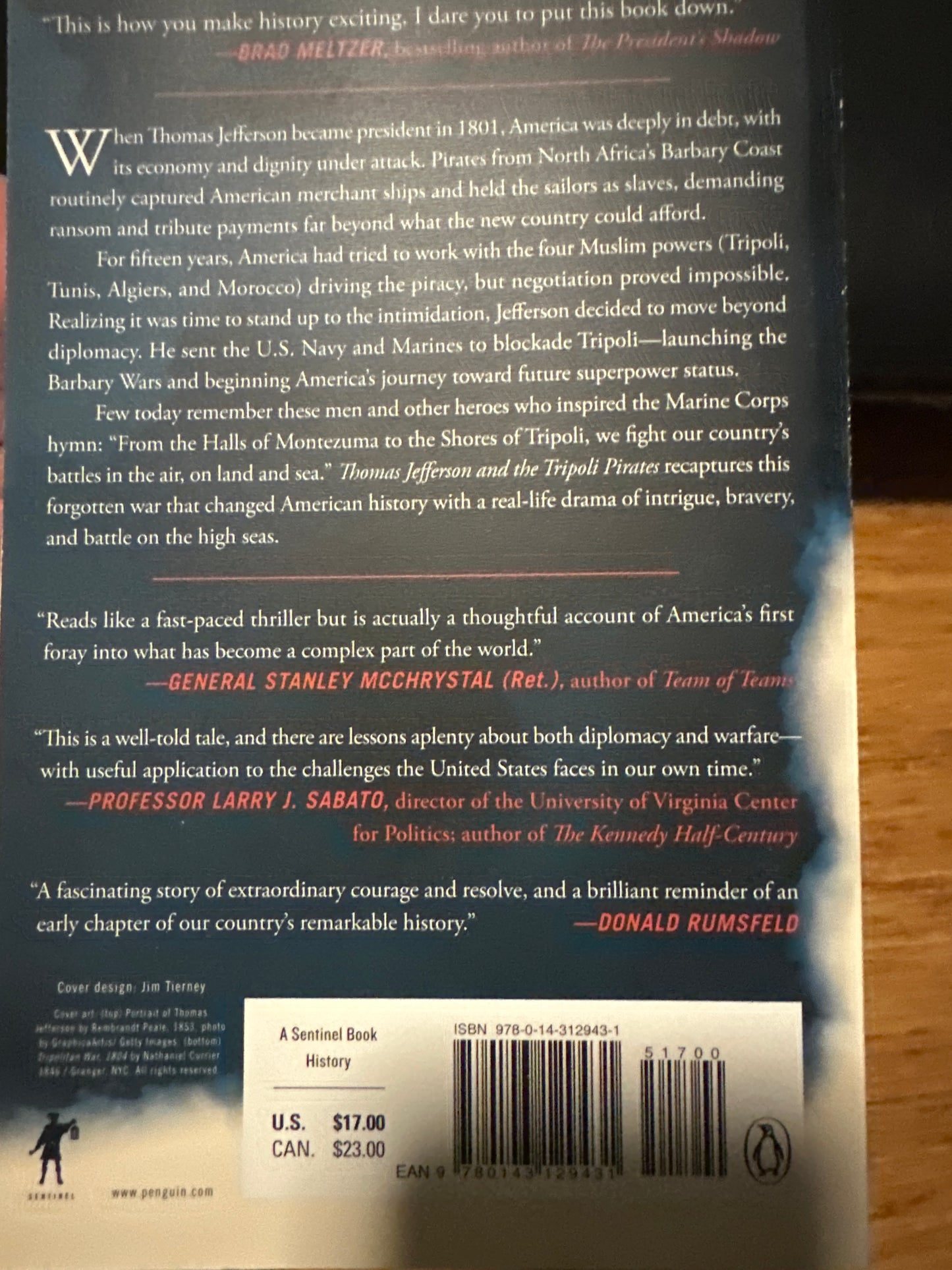 Thomas Jefferson and the Tripoli Pirates: The Forgotten War That Changed American History by Brian Kilmeade and, Don Yaeger