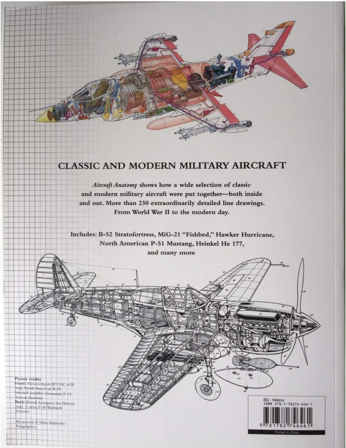 Aircraft Anatomy: A Technical Guide to Military Aircraft From World War II to the Modern Day by Soph Eden, Paul E; Moeng