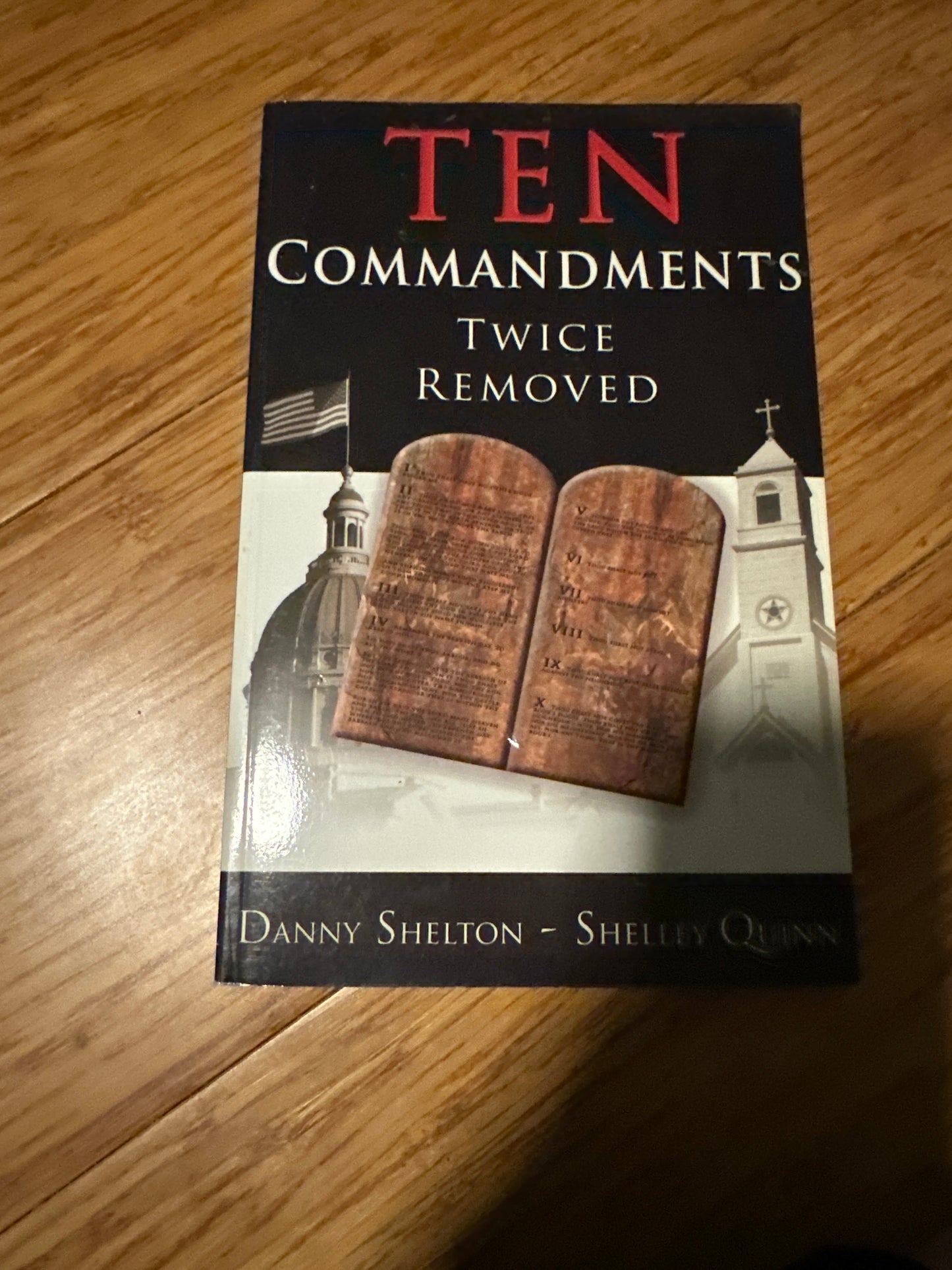 Ten Commandments Twice Removed Paperback April 1, 2006 by Danny Shelton (Author), Shelley J. Quinn