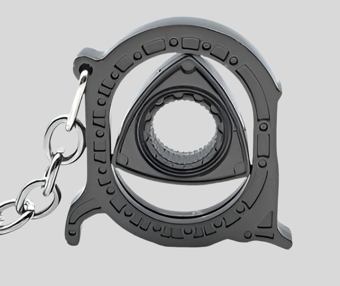 Rotor Engine Keychain