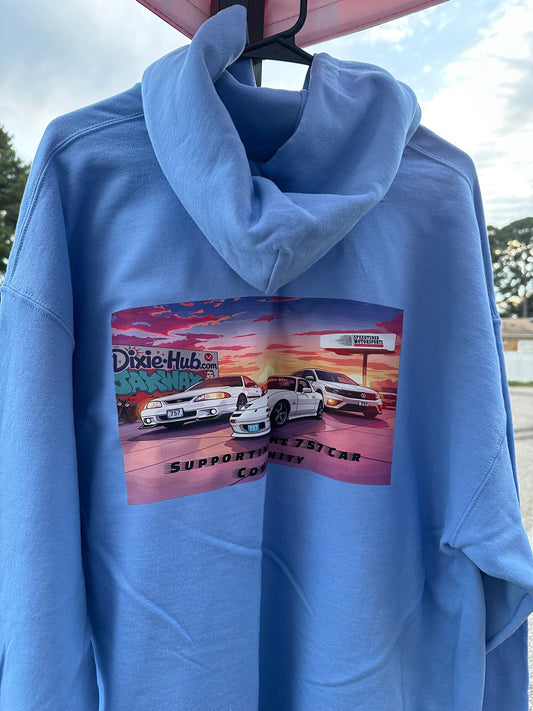 You Matter 757 - Supporting 757 Car Community Hoodie