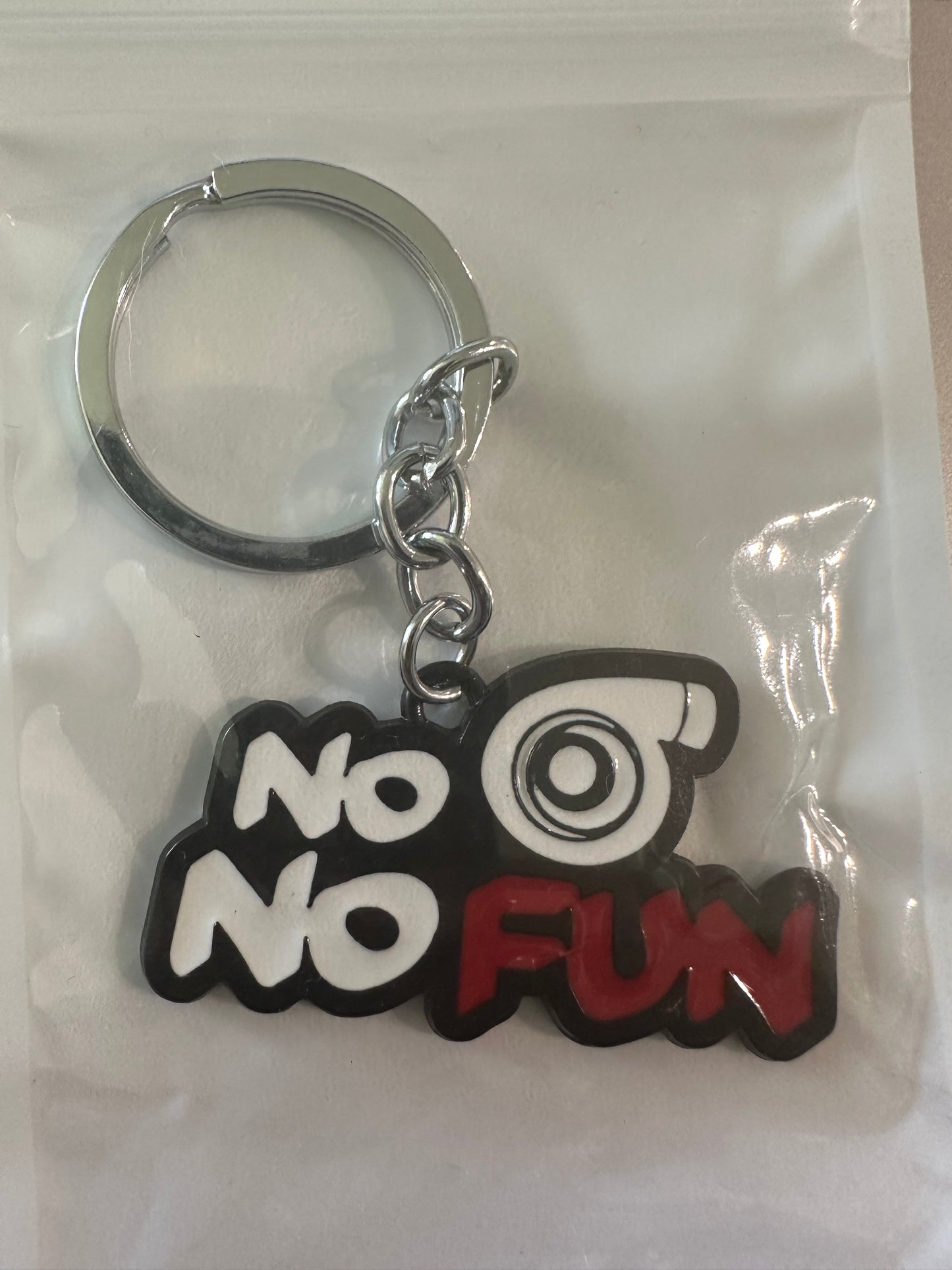 NO TURBO NO FUN keychain