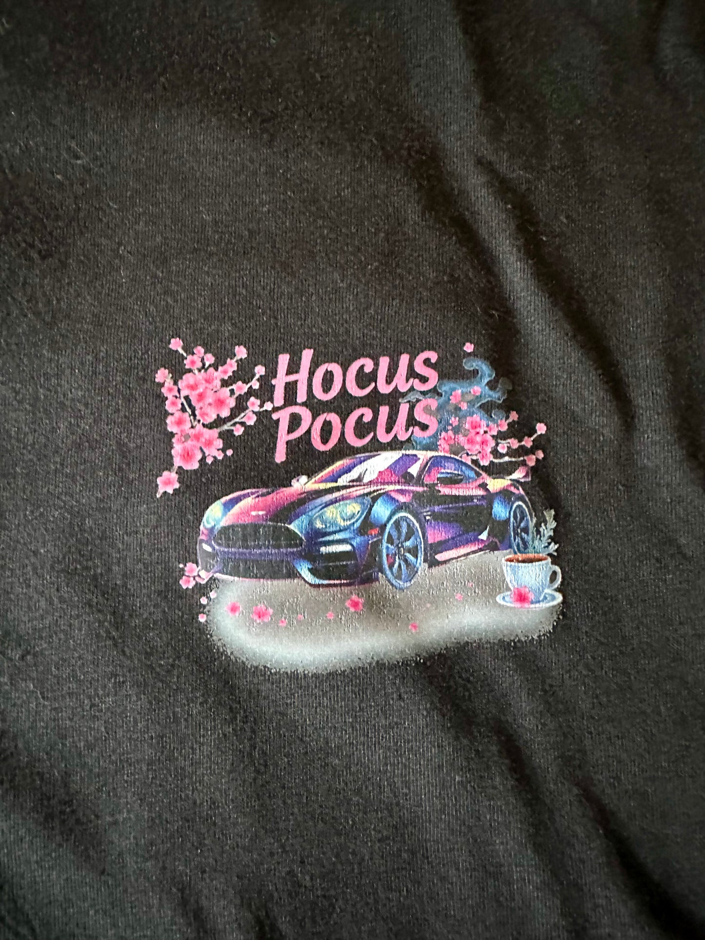 Hocus Pocus - Cars & Coffee Make Me Focus Long Sleeve T-shirt