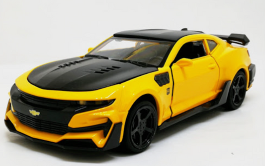 1:32 Chevrolet Camaro Bumblebee Diecast Sports Vehicles Sound and Light Toy