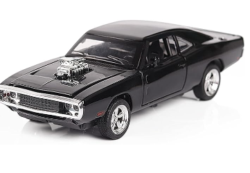 1/32 1970 Dodge Charger Fast & the Furious Lights, Sound & Pullback Action