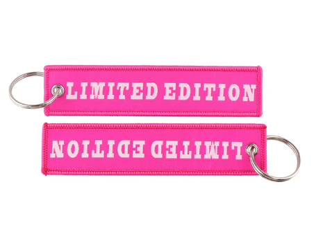 Limited Edition Pink Key Tag