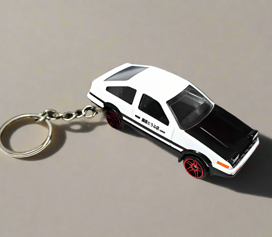 AE86 Trueno Drift Toyota Car Keychain