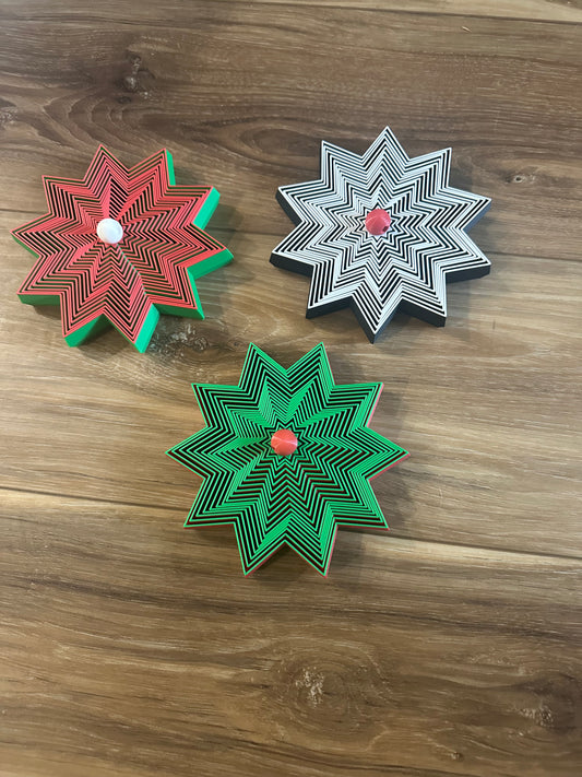 3D Printed Fidgeting Christmas Tree