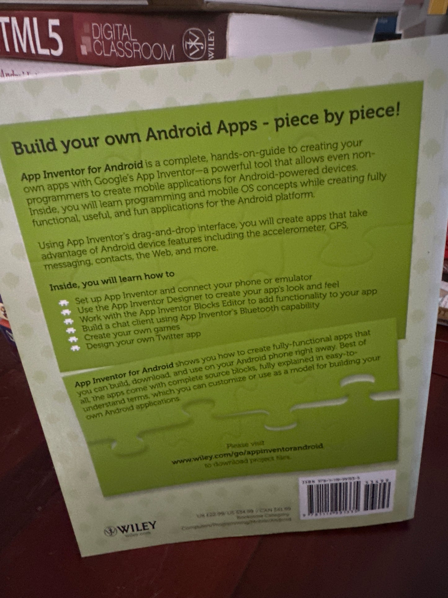 App Inventor for Android: Build Your Own Apps - No Experience Required! 1st Edition by Jason Tyler