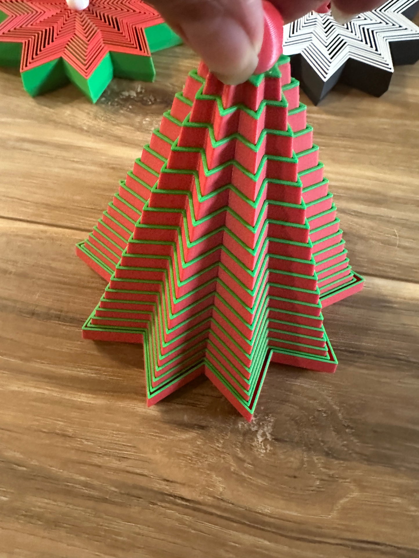 3D Printed Fidgeting Christmas Tree