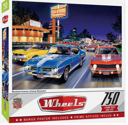 Wheels: Woodward Avenue Jigsaw Puzzle (Master Pieces)