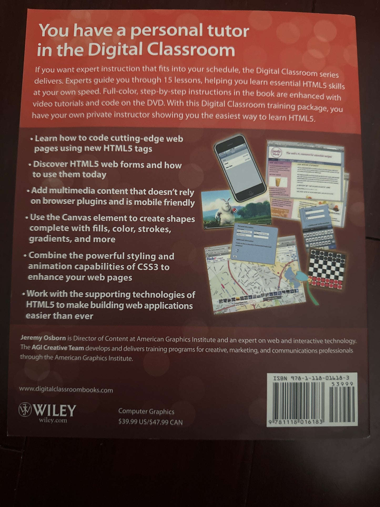 HTML5 Digital Classroom 1st Edition by Jeremy Osborn (Author), AGI Creative Team