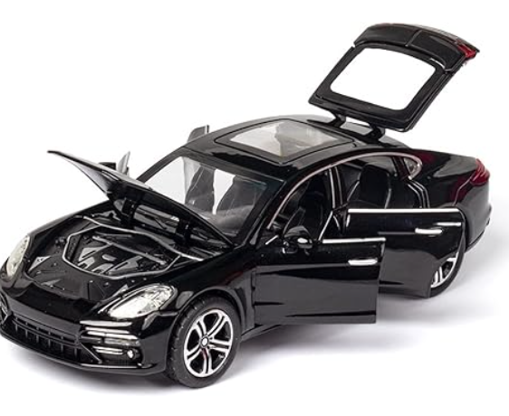 1:32 Porsche Panamera diecast light up car