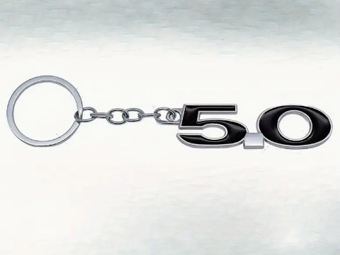 5.0 Logo Keychain