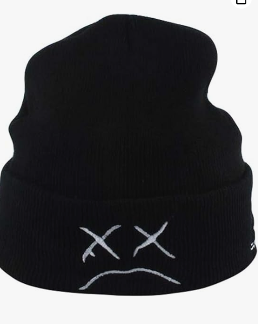 Sad Graphic Beanie Hat