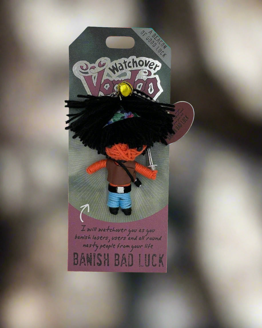 Banish Bad Luck - Watchover Voodoo Dolls - Keychain