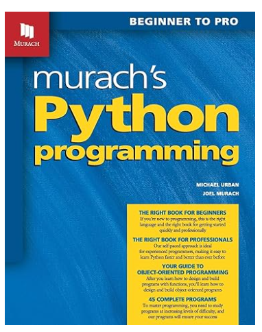 Murach's Python Programming by Joel Murach, Michael Urban