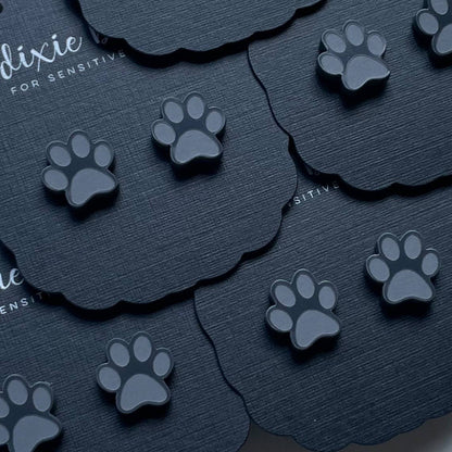 Paws - Gray Earrings from Dixie Bliss