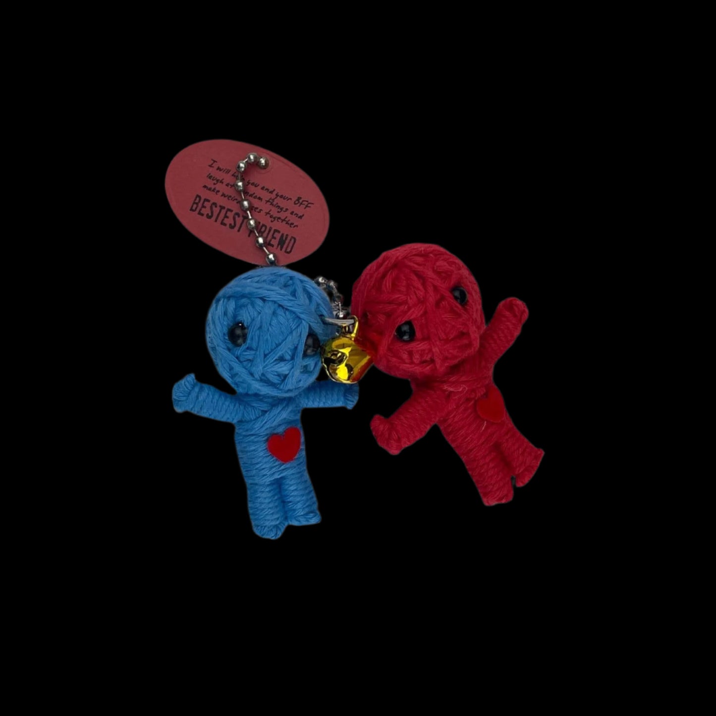 Bestest Friend  - Watchover Voodoo Dolls Keychain