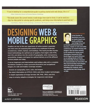 Designing Web and Mobile Graphics: Fundamental Concepts for Web and Interactive Projects 1st Edition by Christopher Schmitt