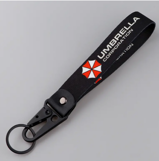 Umbrella Corp. Resident Evil Car Auto Key Chain Fob Ring Keychain 100% Metal