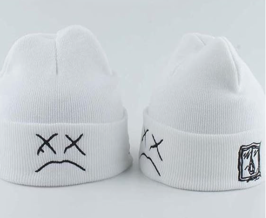 Sad Graphic Beanie Hat