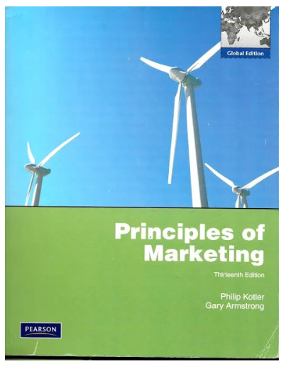 Principles of Marketing13th edition by Philip Kotler and Gary Armstrong